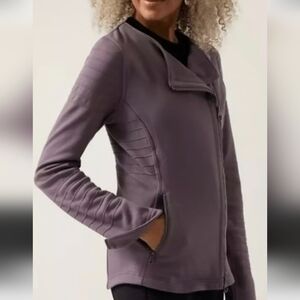 Athleta Women's Purple Moto Jacket
